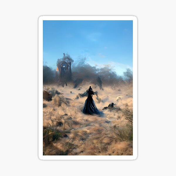 I walk alone Sticker