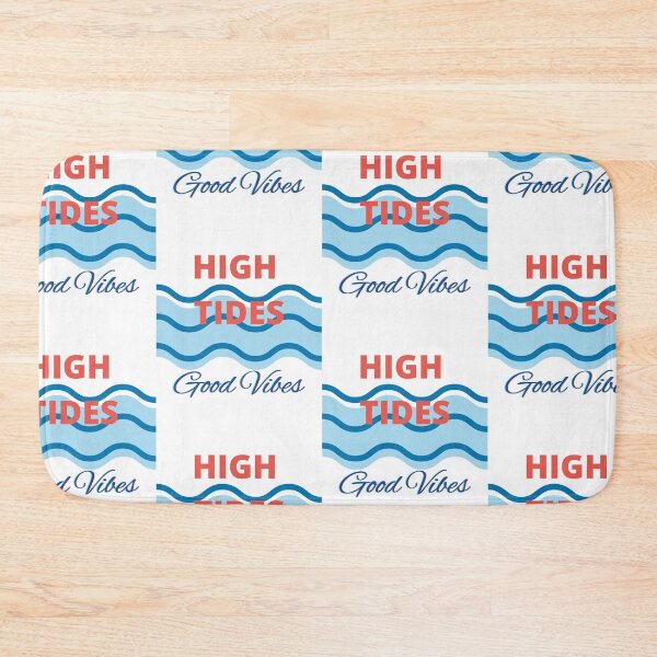 Item preview, High tides good vibes | tropical and beach life designed and sold by OceanLustStore.