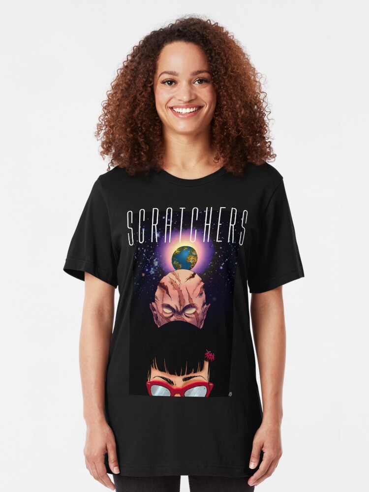 Vista alternativa de Camiseta ajustada Scratchers