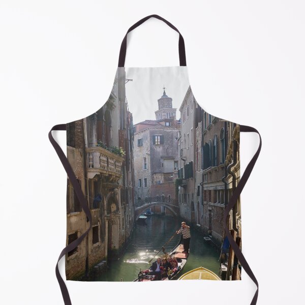 Item preview, Boats in Venice canal - Bridge of Sighs designed and sold by anisbbmbrush.