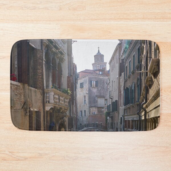 Item preview, Boats in Venice  canal - Bridge of Sighs  designed and sold by anisbbmbrush.