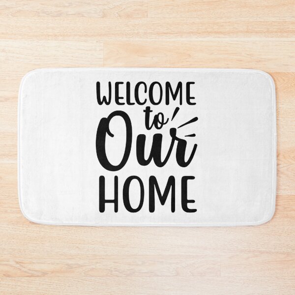 Item preview, welcome to our home,welcome,home,family,funny,house,cute,welcome sign, our home, home sweet home, welcome home, love, home decor, typography, invitation, quote, designed and sold by NAZIMNADIR.