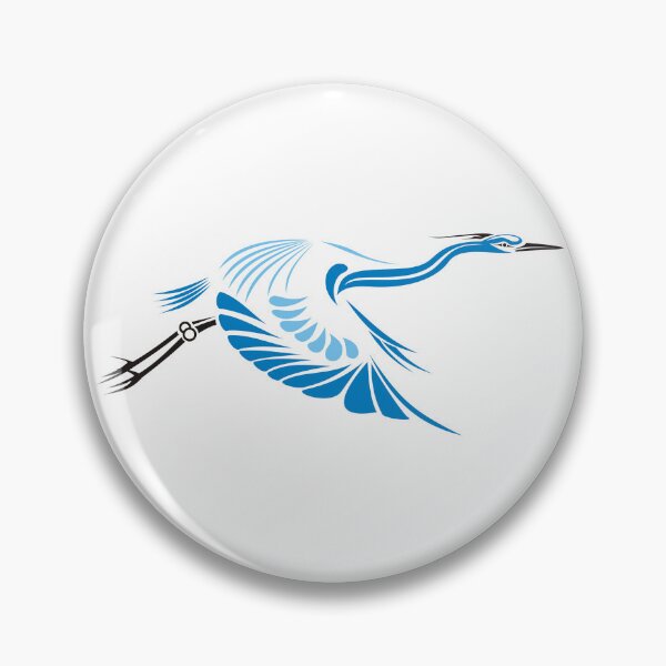 Item preview, The Heron designed and sold by colorfulbundles.