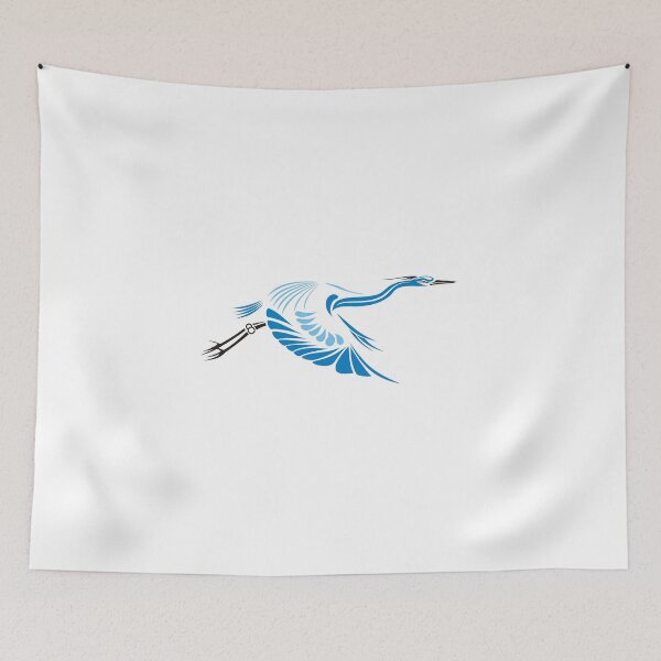 Item preview, The Heron designed and sold by colorfulbundles.