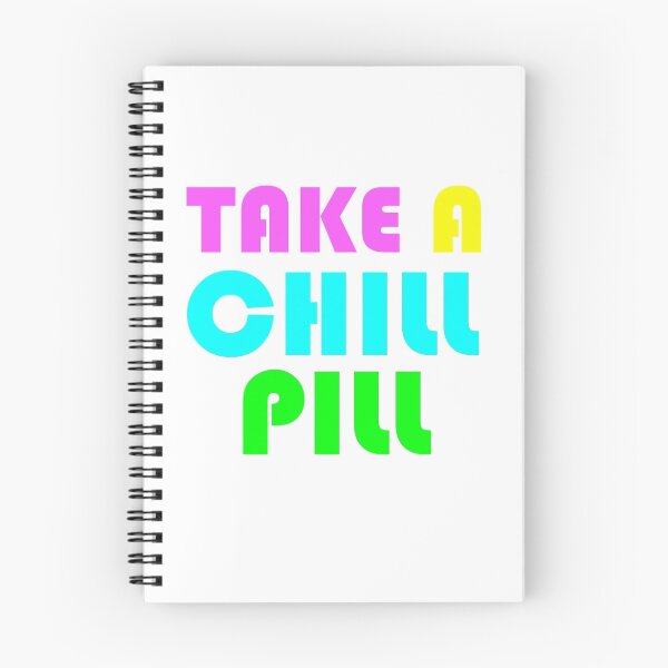Item preview, Take a Chill Pill 90s Funny Nostalgia 1990s Sayings Tee designed and sold by everfreshtees.