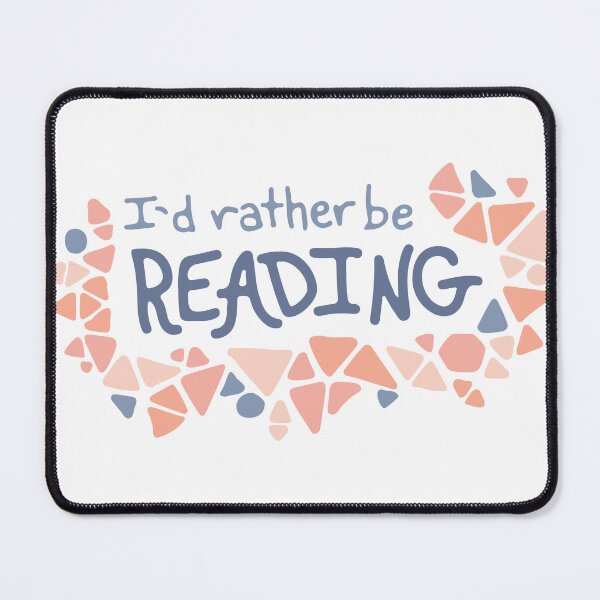 Item preview, I'd Rather Be Reading designed and sold by nimbledoodle.