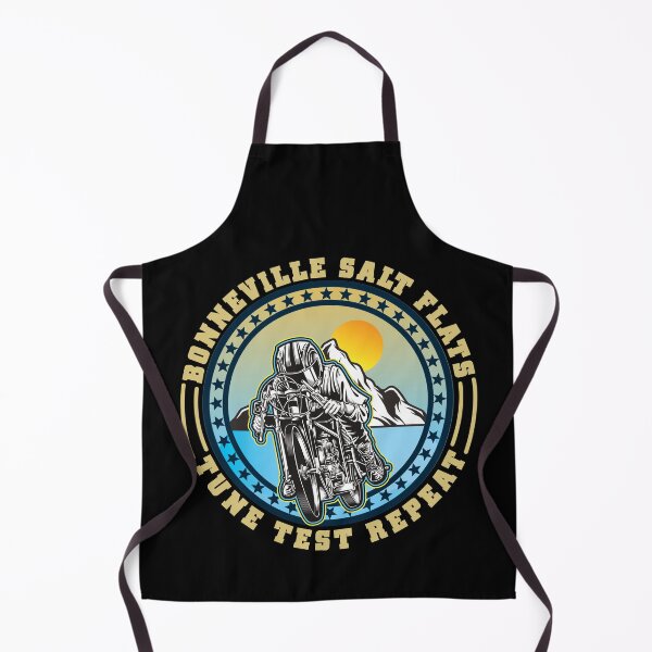 Item preview, Bonneville Salt Flats Vintage Retro Motorcycle Rider designed and sold by CharJens.