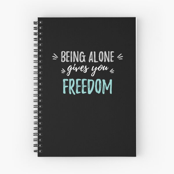 Item preview, Being alone gives you freedom.walk alone quote designed and sold by Quotes ⭐⭐⭐⭐⭐.