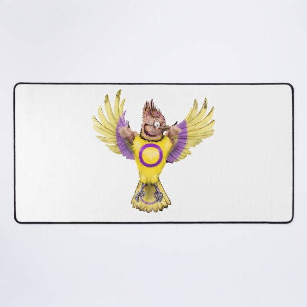 Item preview, ^ Intersex Pride Flag | Cartoon Bird designed and sold by Snootrac.