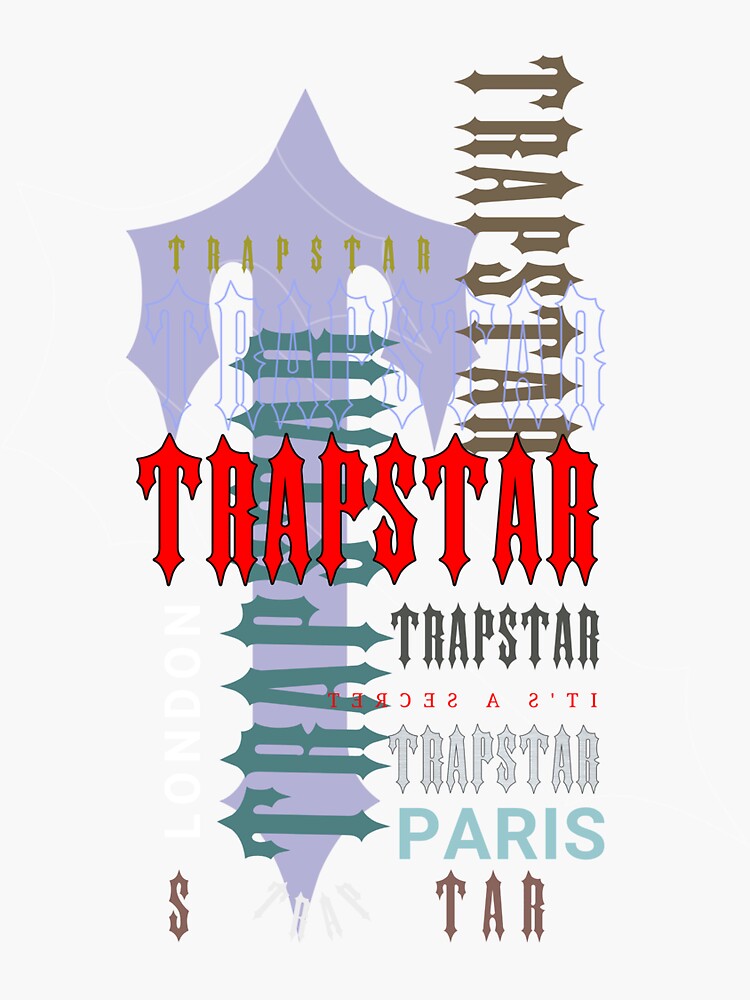 Pegatina «Trapstar Original Trapstar London Trapstar It's a Secret