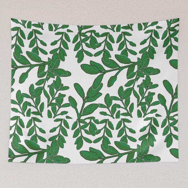 Item preview, Branch of leaves under a bright sky designed and sold by RioCariocaClub.