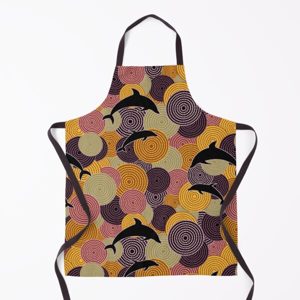 Item preview, Stayclassy delfines arte aborigen australiano designed and sold by GraphismNinja.