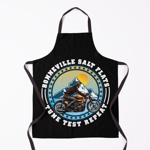 Item preview, Bonneville Salt Flats Vintage Retro Motorcycle Rider designed and sold by CharJens.