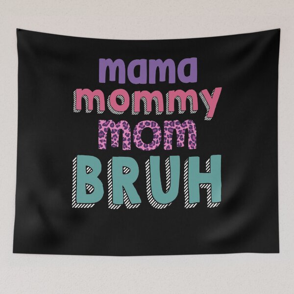 Item preview, Mama Mommy Mom Bruh Vintage Leopard Boys Girls designed and sold by Dressed For  Duty.
