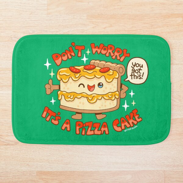Item preview, You Got This ~ Pizza Cake designed and sold by ctkrstudio.