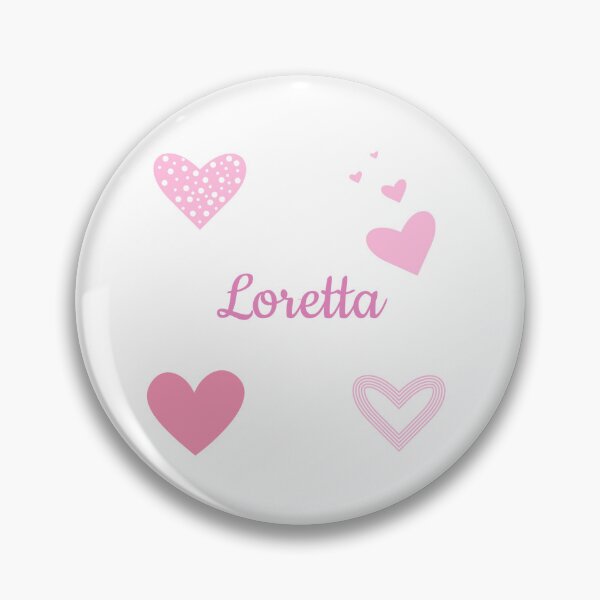 Item preview, Loretta Pink Hearts Design designed and sold by debmund.