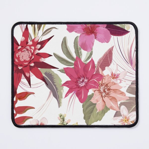 Item preview, Digital Tropical Autumn Floral Pattern designed and sold by WearWolfDesigns.