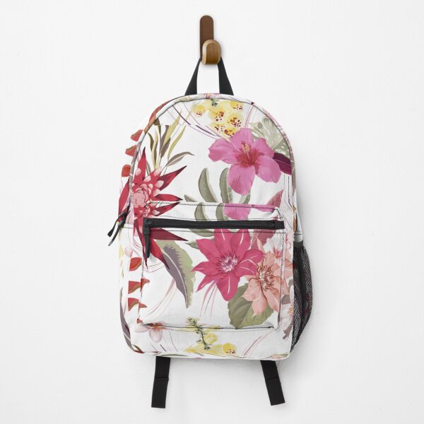 Item preview, Digital Tropical Autumn Floral Pattern designed and sold by WearWolfDesigns.
