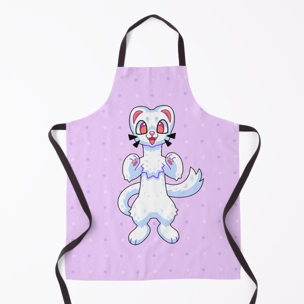 Item preview, Bouncy Albino Ferret designed and sold by ErmineEclair.