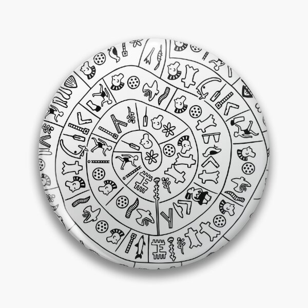 Item preview, Phaistos Disc designed and sold by Klotho-Fashion.