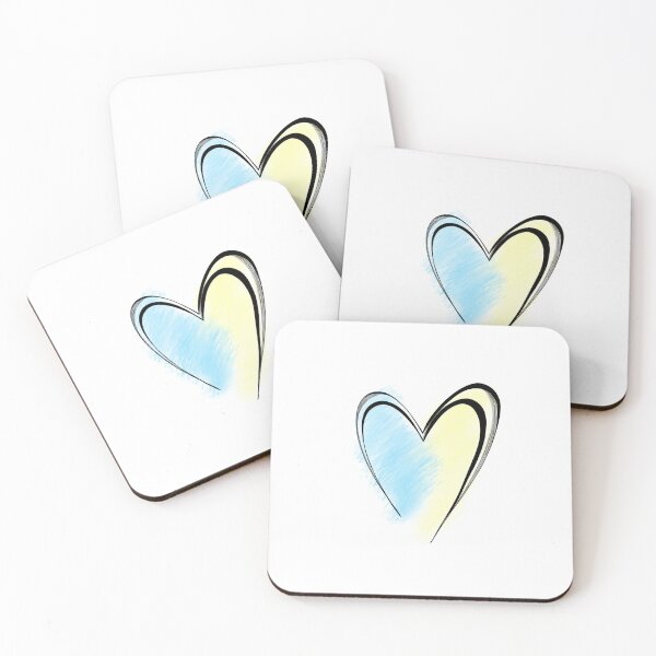 Item preview, Love Ukraine, heart emblem national flag colored. Flag of Ukraine with heart shape designed and sold by Sunshine2504.