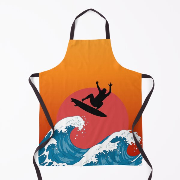 Item preview, Surfing: Japanese Inspired Sunset 2 designed and sold by OutofFocusShop.