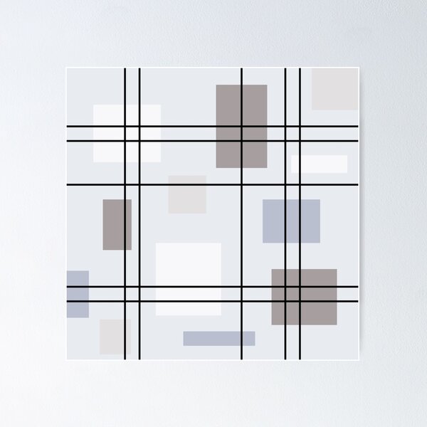 Item preview, Mid Century Modern Geometric 16 designed and sold by thepixelgarden.