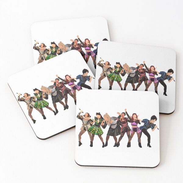 Item preview, Six the Musical Print designed and sold by georgiamdesigns.