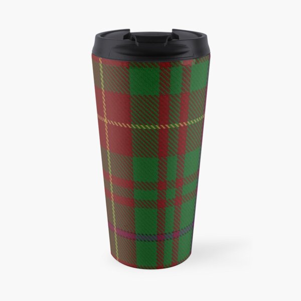 Fulton Clan/Family Tartan Travel Mug