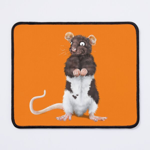 Item preview, Friends of the Pied Piper | Cartoon Patchy Brown Rat  designed and sold by Snootrac.