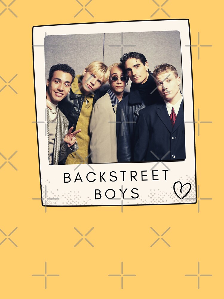 Disover Backstreet Boys Polaroid Photo T-Shirt