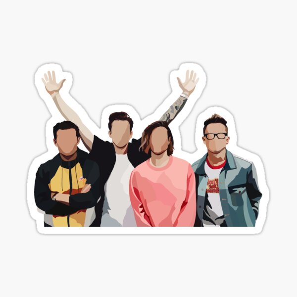 McFly Band Print Sticker