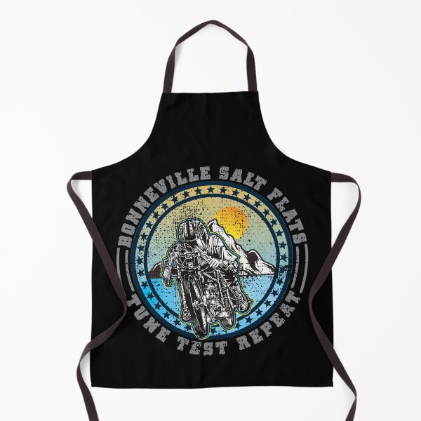 Item preview, Bonneville Salt Flats Vintage Edition Retro Motorcycle Rider designed and sold by CharJens.