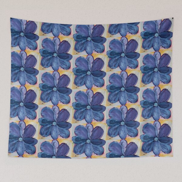 Aperçu de l'œuvre Fleur bleu créée et vendue par MarcoBernasconi.