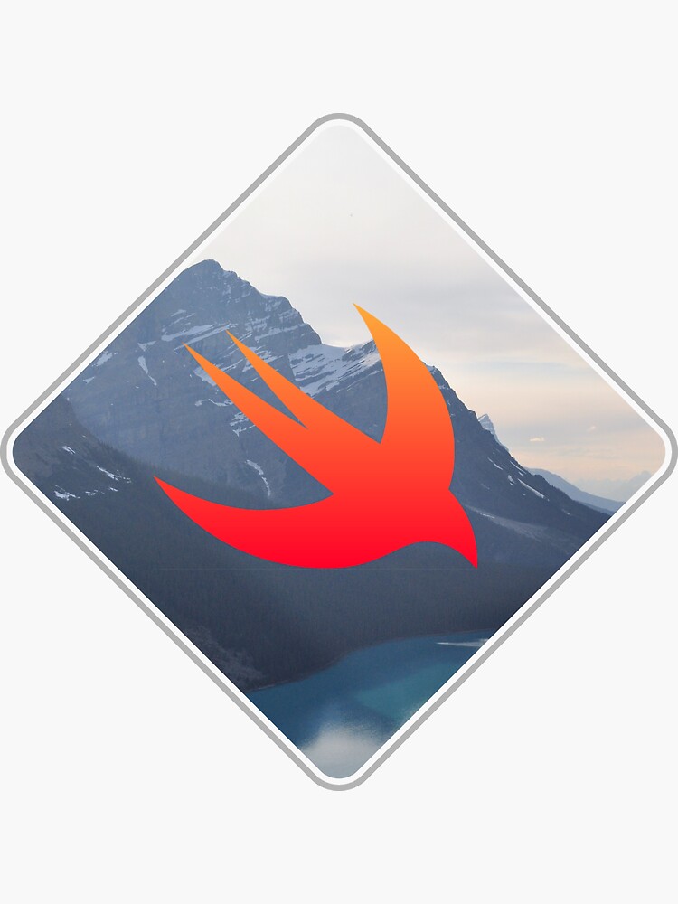 "Swift Programming Sticker" Sticker by Maxnelson997 | Redbubble