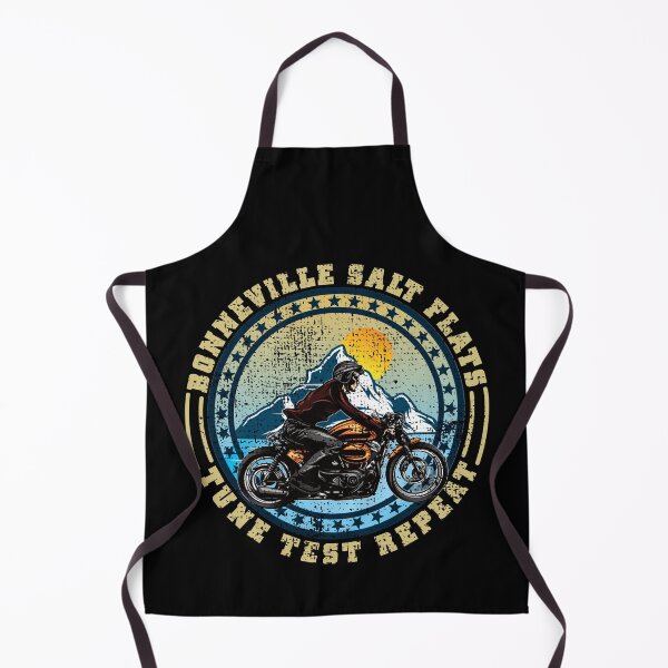 Item preview, Bonneville Salt Flats Vintage Edition Retro Motorcycle Rider designed and sold by CharJens.