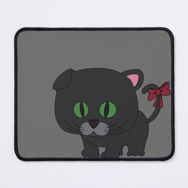 Item preview, Cuddly cat, dark grey designed and sold by MadPinguPlays.