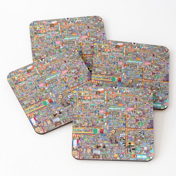 Item preview, Full screenshot of r/place 2022 Reddit 12K designed and sold by CafeRacer044.