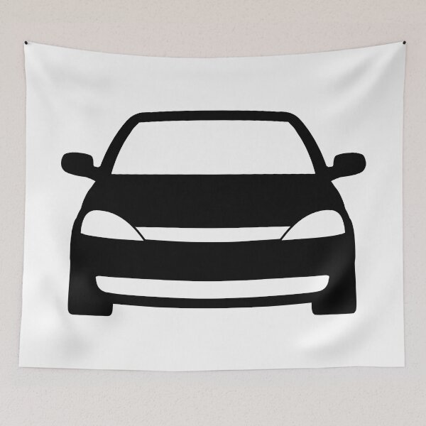 Item preview, Opel Vauxhall Corsa C Holden Barina 2000-2003 black silhouette designed and sold by EdimDesign.
