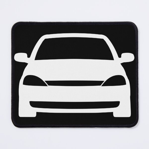 Item preview, Opel Vauxhall Corsa C Holden Barina 2000-2003 white silhouette designed and sold by EdimDesign.