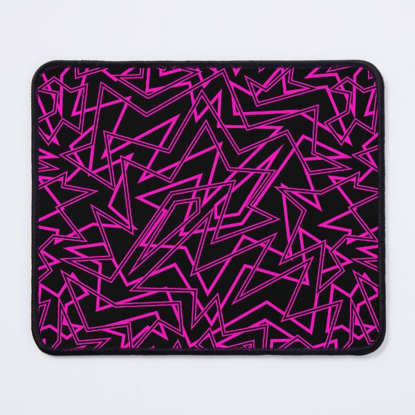 Item preview, Abstract Contemporary Pattern Black and Pink designed and sold by SoccaTamam.