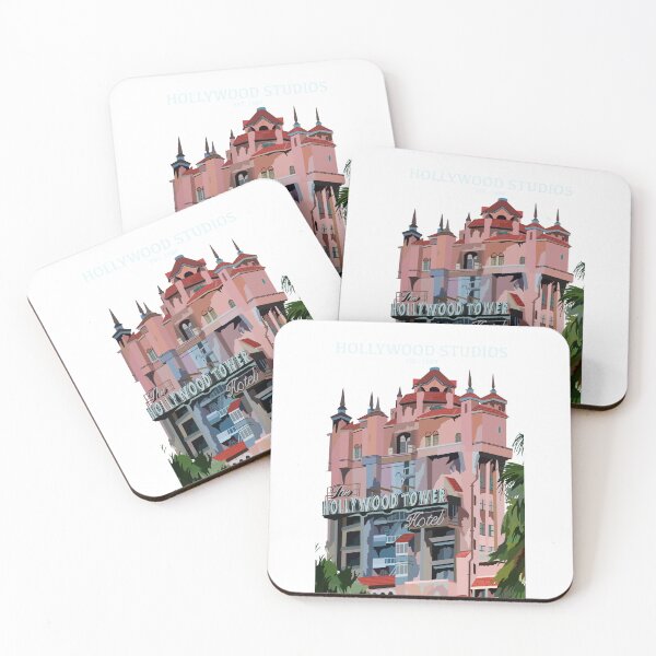 Item preview, Hollywood Tower of Terror print designed and sold by georgiamdesigns.