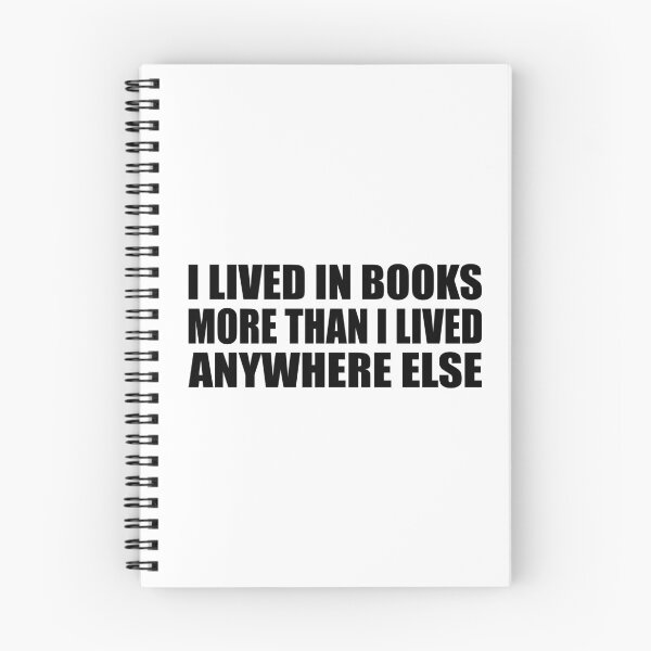 Item preview, I lived in books more than I lived anywhere else designed and sold by Colorfulandfun.