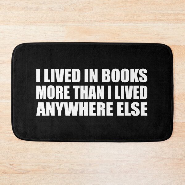 Item preview, I lived in books more than I lived anywhere else designed and sold by Colorfulandfun.