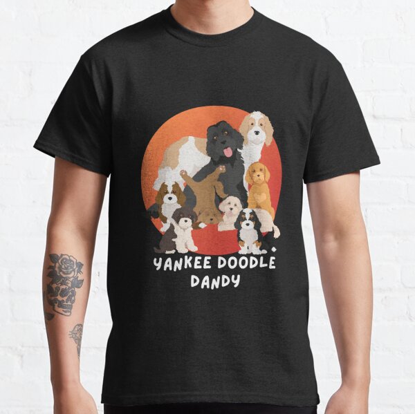 Yankee Doodle Dandy Chicago Unisex Retro T-Shirt Heather Royal / S