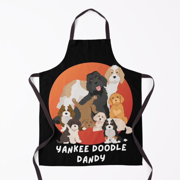 Item preview, "Yankee Doodle Dandy" Cute Poodle Mixes designed and sold by Write-to-Rebel.