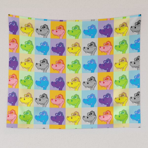 Item preview, Dopey Lookin' Dragons (warhol style) designed and sold by Riccivela.