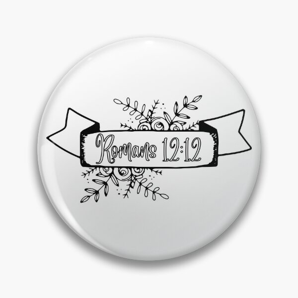 Item preview, Romans 12:12 designed and sold by ClairsCreations.