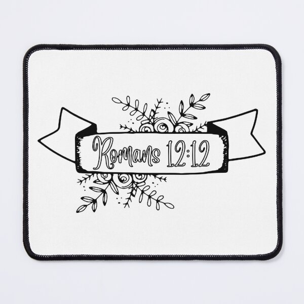 Item preview, Romans 12:12 designed and sold by ClairsCreations.