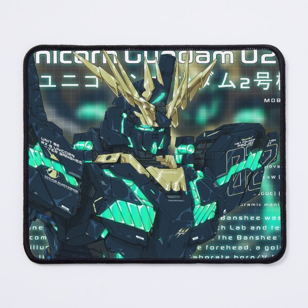Item preview, Unicorn Gundam Banshee Unicorn Gundam Art - Anime Mecha Design designed and sold by deveerei.